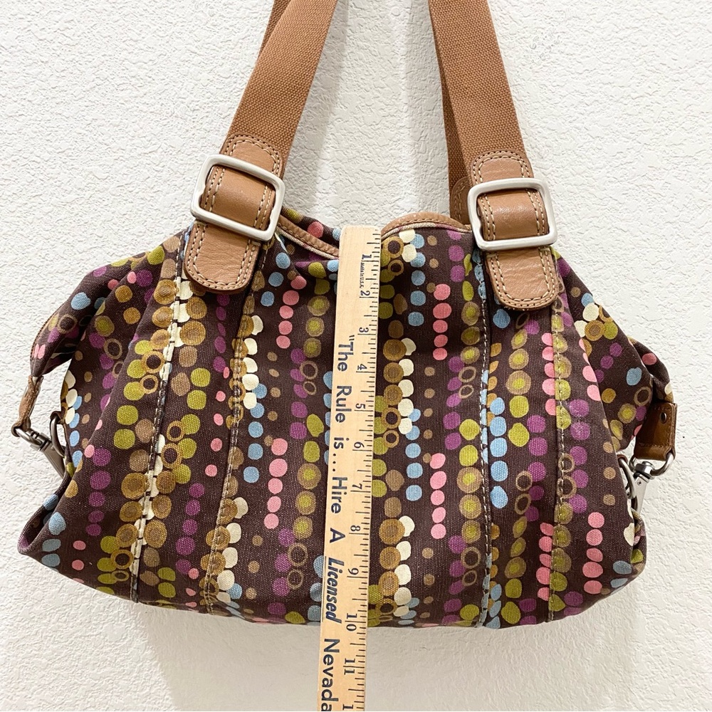 Fossil Multicolored Polka Dot Bubble Canvas Print… - image 6